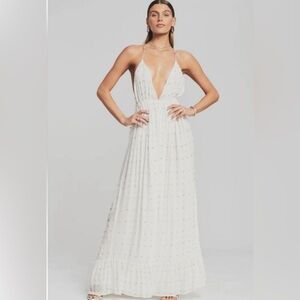 Retrofete Zadie dress in white size XS